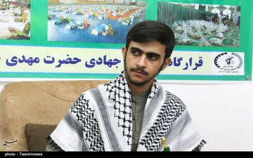 پیام تبریک جوانترین فرمانده جهادی کشوربه مناسبت گرامیداشت  هفته دفاع مقدس