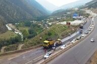 ترافیک در مبادی ورودی به مازندران سنگین است