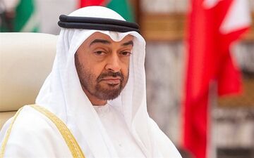 گفت‌وگوی تلفنی ولیعهد ابوظبی و رئیس‌جمهور فرانسه 