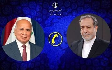 گفت‌وگوی وزرای خارجه ایران و عراق بر سر امنیت منطقه
