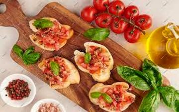 فینگر فود جدید | طرز تهیه بروسکتای توت فرنگی !