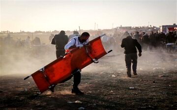  حمله نظامیان صهیونیست به شرکت کنندگان در راهپیمایی جمعه «روز جهانی قدس»