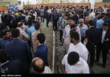  انتخابات ریاست جمهوری و شورای شهر اهواز + تصاویر