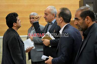 نشست خبری رییس سازمان صنعت معدنو تجارت و رییس اتاق بازرگانی کرمانشاه