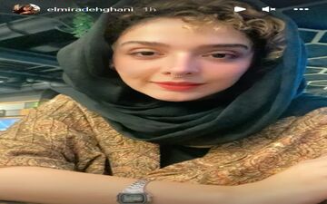 این استایل المیرا دهقانی رو هرکی ببینه سردش میشه!|المیرا دهقانی رخت زمستان به تن کرد!