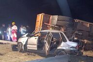 تصادف مرگبار در جاده قیدار ـ بیجار؛ دو نفر جان باختند