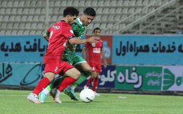 برتری پرگل پرسپولیس مقابل ماشین سازی در پایان نیمه اول