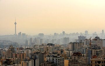 کیفیت هوای تهران برای گروه های حساس ناسالم است