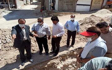 بازدید فرماندارسرپل ذهاب ازپروڗه‌های گازرسانی درروستاهای بخش مرکزی