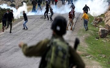 نظامیان صهیونیست ده‌ها فلسطینی را با حمله به شمال کرانه باختری زخمی کردند