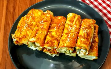 طرز تهیه بورک اسفناج و پنیر| یه لقمه خوشمزه و سالم 