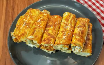 طرز تهیه بورک اسفناج و پنیر| یه لقمه خوشمزه و سالم 