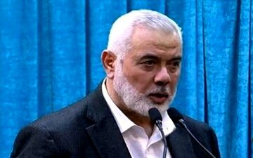 عکسی از  پیکر شهید اسماعیل هنیه و محافظش

