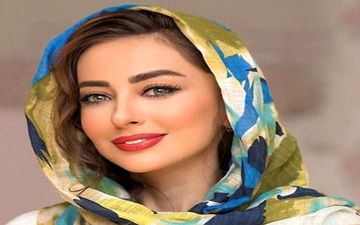 نفیسه روشن در حال موتورسواری/ پوشش عجیب خانم بازیگر+ عکس