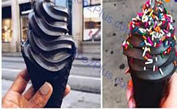 زنان دور این بستنی را خط بکشند+ عکس
