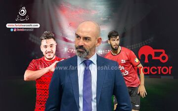 جدال برای ضلع سوم خط دفاعی تراکتور (عکس)