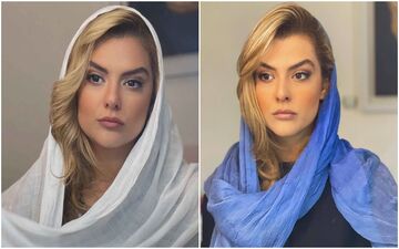 لوس بازی عجیب دنیا مدنی / دنیا جان به خدا بزرگ شدی، لطفاً ادامه نده + عکس 