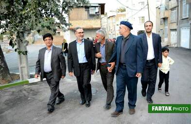 مراسم رونمایی از تندیس میرزا رضا کلهر