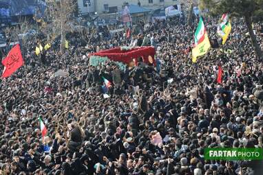 راهپیمایی وداع با سردار سلیمانی