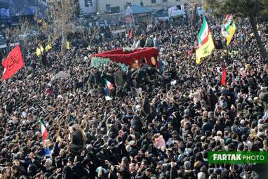 راهپیمایی وداع با سردار سلیمانی