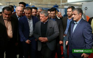 اختصاصی/ بازدید هاشمی و یزدانی از نمایشگاه پسماند، بازیافت و تجهیزات وابسته