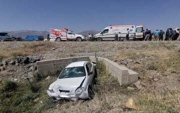 واژگونی خودروی تیبا در پیرانشهر موجب جان باختن یک نفر شد