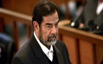 لحظه اعدام صدام حسین +فیلم 