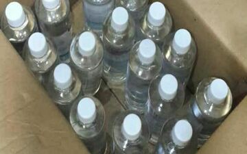 کشف 917 بطری الکل غیربهداشتی در کنگاور 