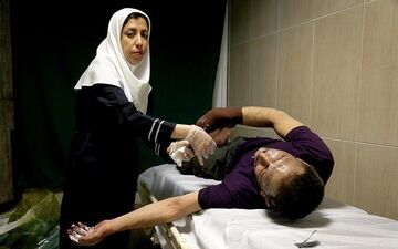  مراجعه ۱۵۰ مصدوم حوادث چهارشنبه پایان سال به مراکز درمانی تامین اجتماعی تهران 