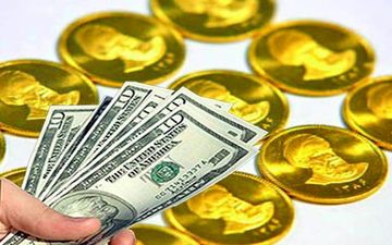 تغییرات قیمت سکه و دلار در بازار امروز