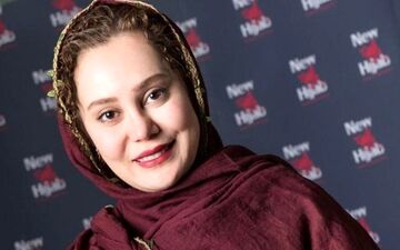 تصویر خجالت آور آرام جعفری در کنار احلام خواننده ممنوعه ! 