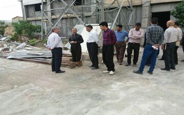 بازدید مدیر مخابرات منطقه کرمانشاه ازطرحهای شهرستانهای تابعه