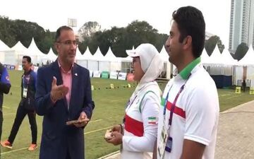 ازدواج 2 ملی پوش ایرانی در جاکارتا 