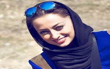 تیپ خانم بازیگر در کابین خلبان کنار همسرش+ عکس