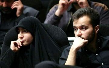 قرائت وصیت‌نامه سپهبد سلیمانی توسط فرزندان