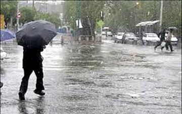  پیش بینی بارش شدید باران در ۹ استان کشور