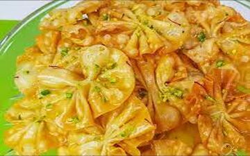 شیرینی خوشمزه ایرانی | آموزش گوش فیل