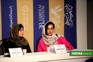 گزارش تصویری از کنفرانس خبری فیلم " ابر بارانش گرفت "