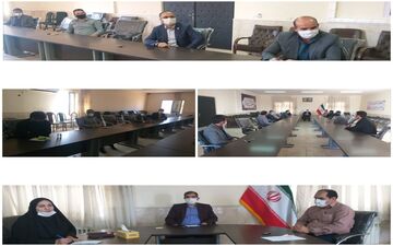 جلسه ستاد پیشگیری ومقابله با کرونا درشهرستان هلیلان برگزارشد