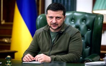  زلنسکی دچار سانحه رانندگی شد 