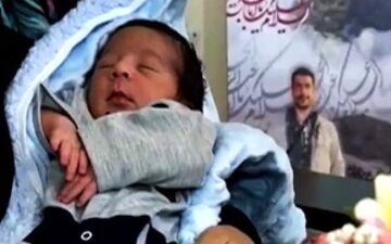  سرباز کوچک‌ حاج قاسم به دنیا آمد