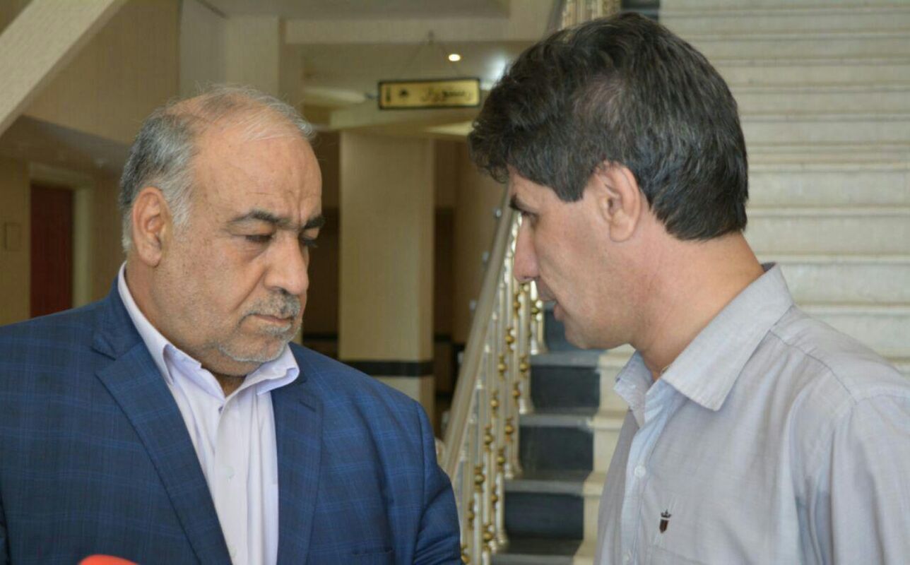 حضور روسای فدراسیون‌های ورزشی در مرز خسروی شهرستان قصر شیرین 