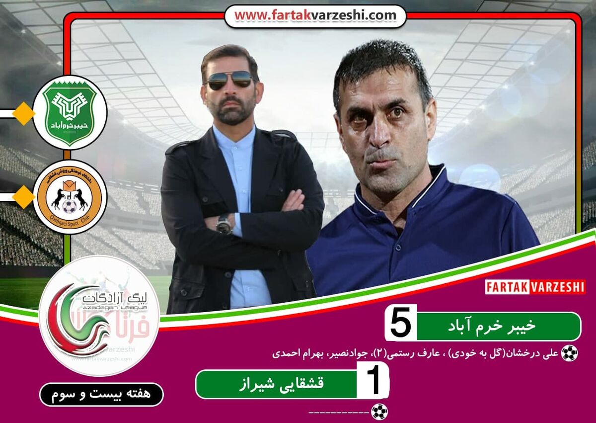 جشنواره گل شاگردان ویسی ششمین پیروزی پیاپی را رقم زد