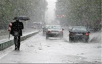  بارش باران در برخی شهرهای کشور