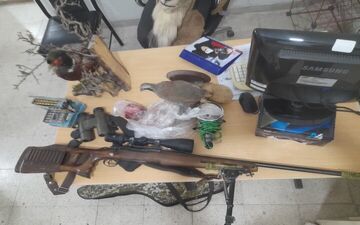 متخلفان شکار پرنده در سبزکوه به دام افتادند
