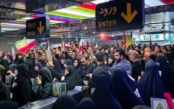 تراکم جمعیت، دو ایستگاه متروی تهران را از مدار خارج کرد