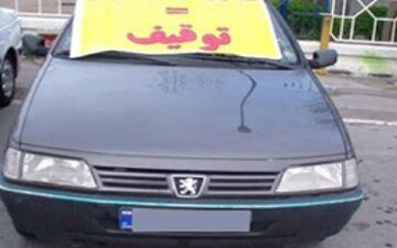خودرو خلاف سنگین در خلخال توقیف شد