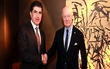 بارزانی در مونیخ: اوضاع عفرین به طرف‌های بسیاری مرتبط است