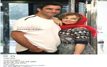 تصویر عاشقانه یکتا ناصر و منوچهر هادی در جزیره کیش(عکس)
