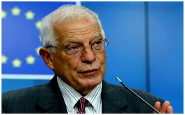 توئیت بورل درباره گفتگوی تلفنی با باقری